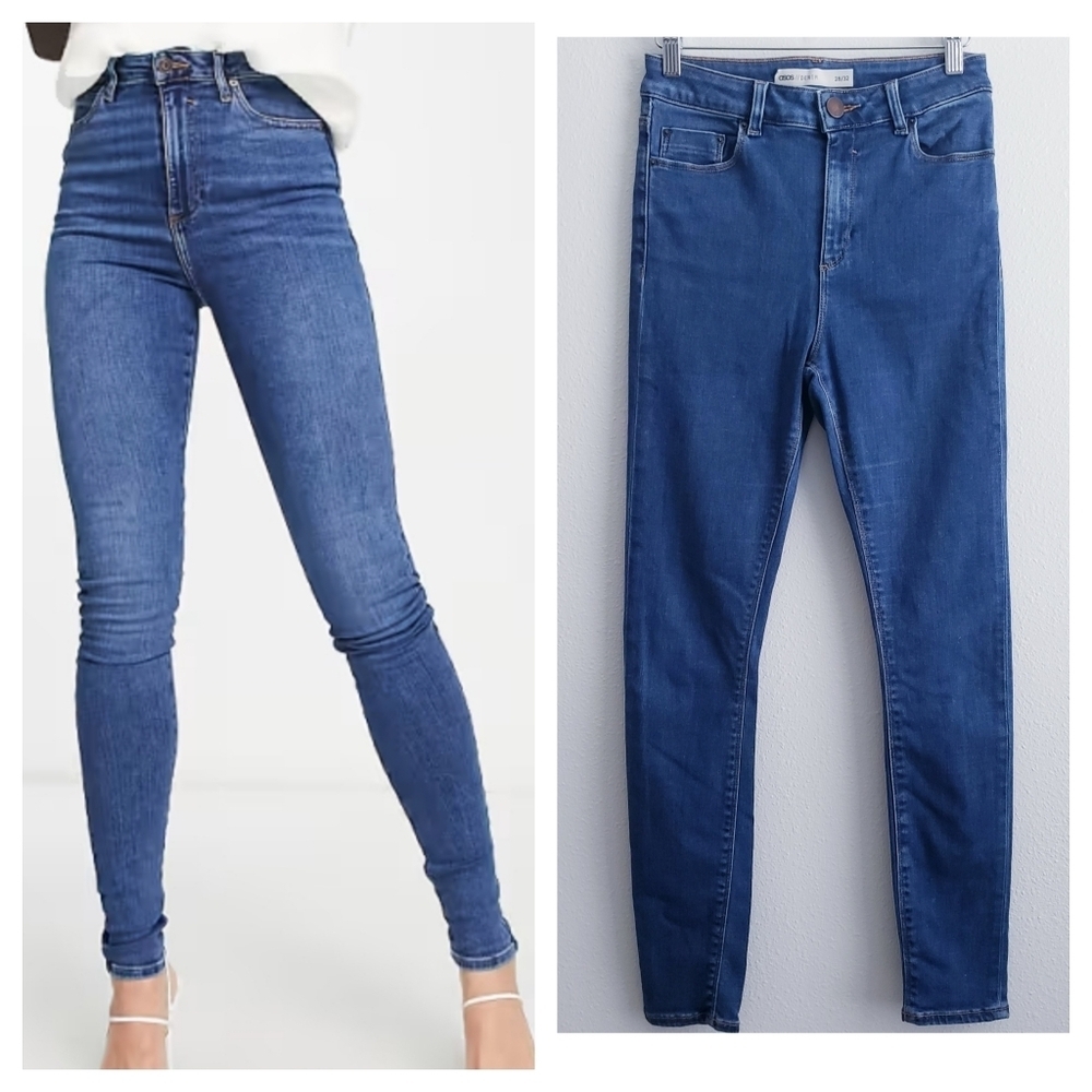 ASOS Design Pushup Skinny Denim Jean Pants